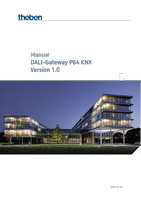 DALI-Gateway P64 KNX - Manuel